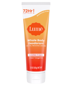 Lume Deodorant Clean Tangerine | Cream Tube Deodorant