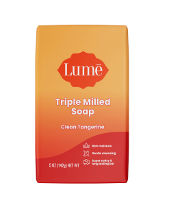 Lume Deodorant Clean Tangerine | Soap Bar