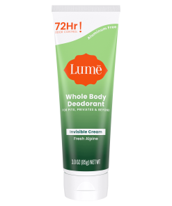 Lume Deodorant Fresh Alpine | Cream Tube Deodorant