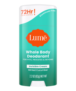 Lume Deodorant Minted Cucumber | Cream Stick Deodorant