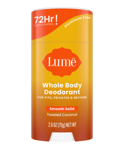 Lume Deodorant Toasted Coconut | Solid Stick Deodorant