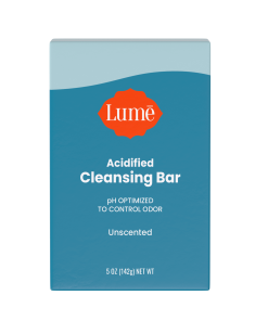 Lume Deodorant Unscented | Acidified Cleansing Bar